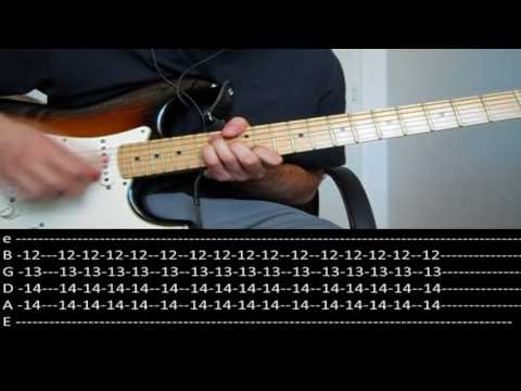 RHCP - Minor thing (lesson w/tabs)