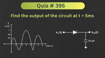 Peak Detector (Analog Electronics) | Quiz # 395