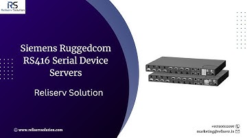 Siemens Ruggedcom RS416 Serial Device Servers