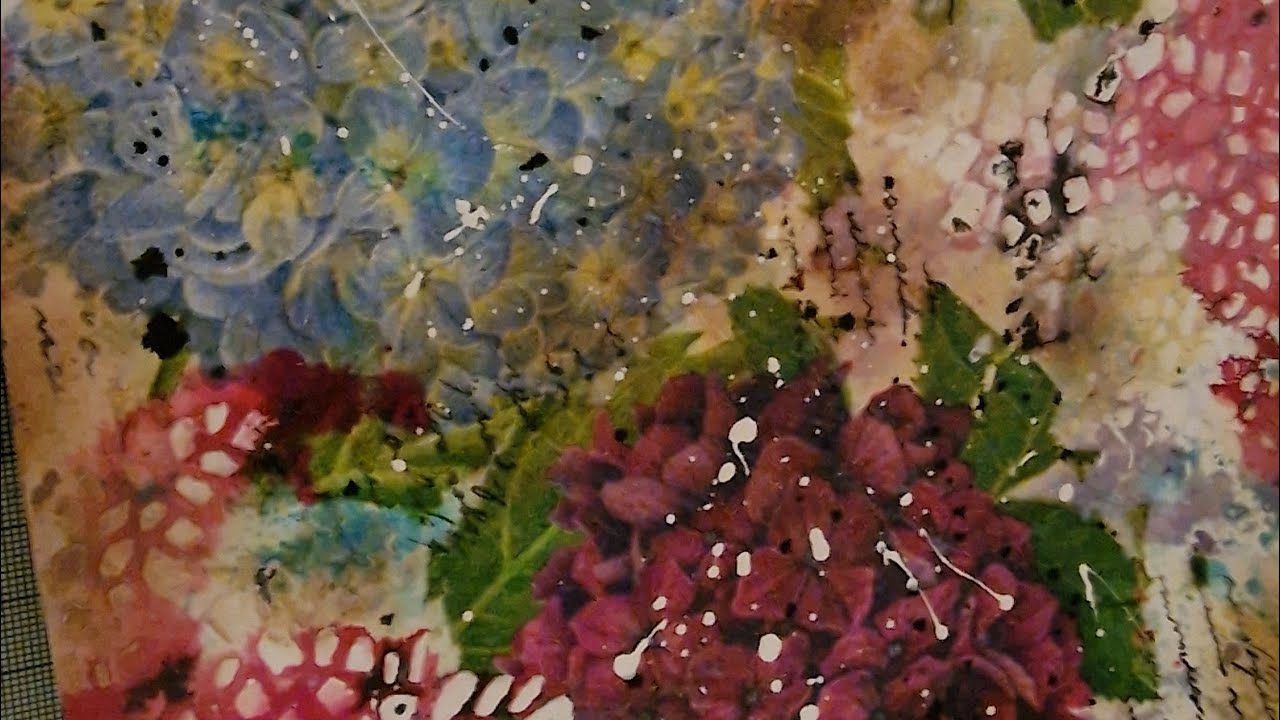 Backgrounds for card making from serviettes, with a little help and a ...