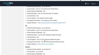 Is PRIME VIDEO APP available on LG SMART TVs? screenshot 2
