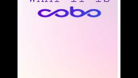 How To Use Cobo Wallet (what it is cobo)