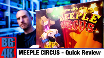 Meeple Circus - Boardgames 4K Review