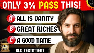 Only 3% Pass This Bible Quiz - 25 Bible Questions on Ecclesiastes To Test Your Bible Knowledge! screenshot 3