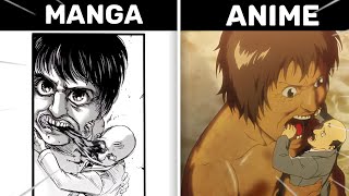 22 Disturbing Aot Scenes that were Much More Brutual in Manga
