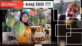 BU UMRO TERBARU BU UMRO PEDAGANG EDAN VIDEO REAKSI