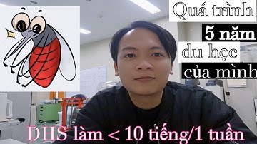 52. Du học Nhật Bản|Quá trình 5 năm du học Nhật Bản của mình|Cách mình đi làm 1 tuần dưới 10 tiếng