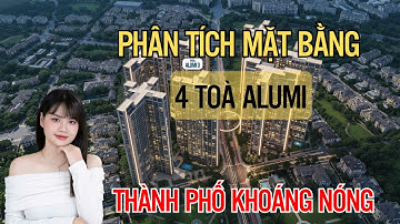Phân tích chi tiết mặt bằng toà và căn hộ khoáng nóng Alumi tại dự án Alluvia City | Mật độ 16%