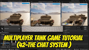 Multiplayer Tank Game Tutorial (42-The Chat System )