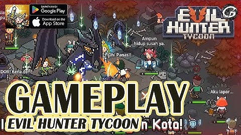 EVIL HUNTER TYCOON GAMEPLAY - MOBILE GAME (ANDROID/IOS)