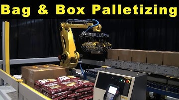 Robot Fanuc xep pallet   FANUC Robotics M 410iB