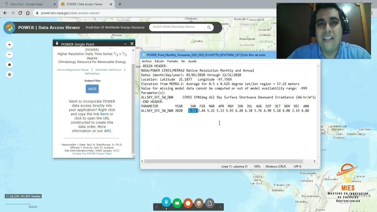 ¿Cómo obtener la Hora Solar de la página de la NASA?