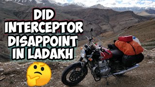 Interceptor 650 in Ladakh - Did it fail ??