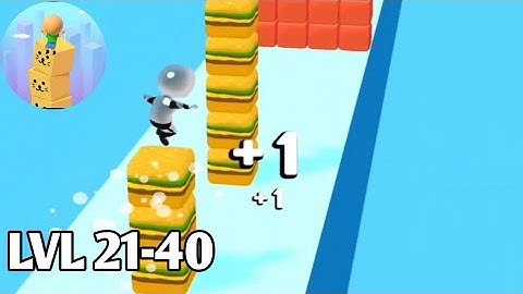 Cube Surfer! | Level 21-40 Gameplay Walkthrough Part 2 (Android, iOS)