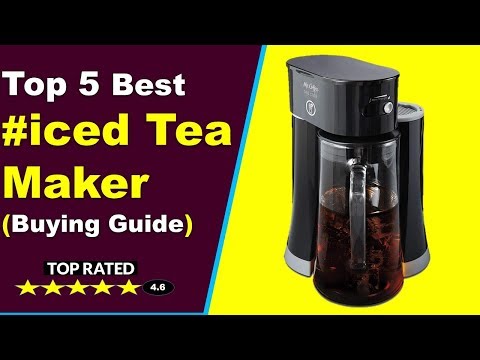 Top 5 Best iced Tea makers (Buying Guide)