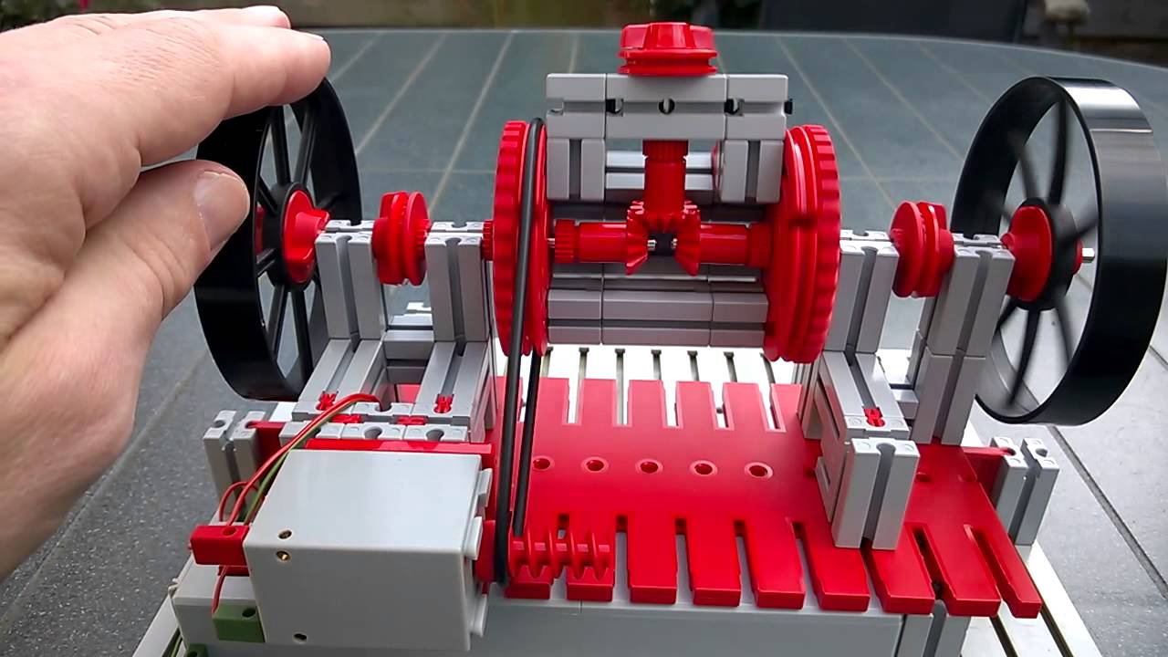 fischertechnik Differential Getriebe - YouTube