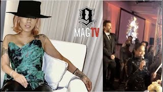 Keyshia Cole Attends Tiffany Haddish Birthday Bash Hbd