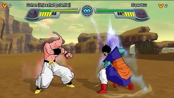 Budokai 4 Mystic Gohan vs Super Buu