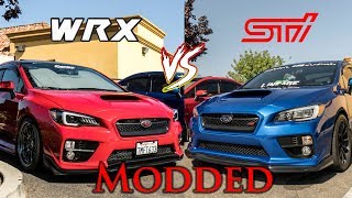 WRX VS STI Modded! Which one is right for you?