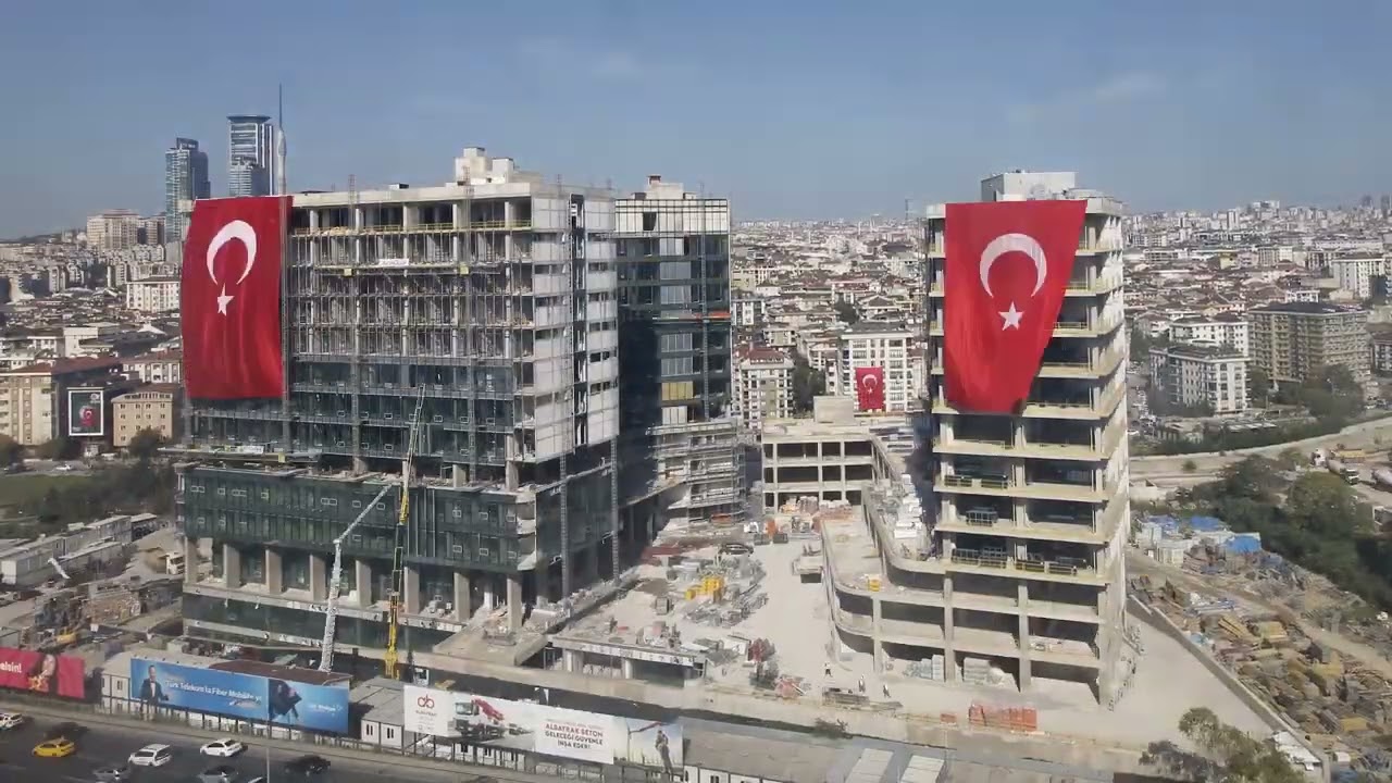 Memorial Göztepe | TRC İnşaat | Hastane İnşaat Süreci | Time-Lapse