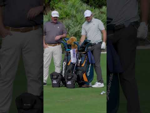 "Scottie talking to his golf ball like the rest of us. 😂  #golf #taylormade #golfswing