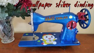 how to install wallpaper on a sewing machine,