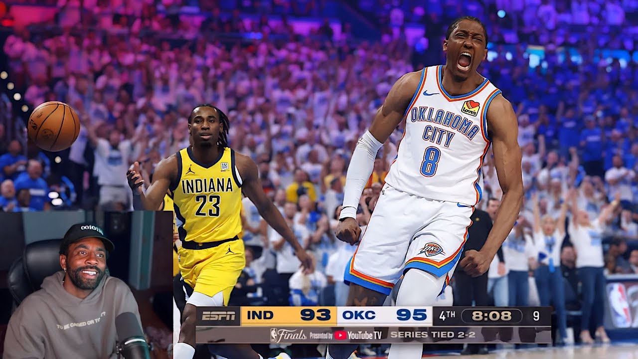 Кайри Ирвинг отреагировал на игру «Пэйсерс» в «Тандер» | Основные моменты пятой игры финала НБА