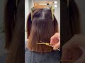 ミディアムボブカット/hair cut #hair #hairstyles #헤어컷