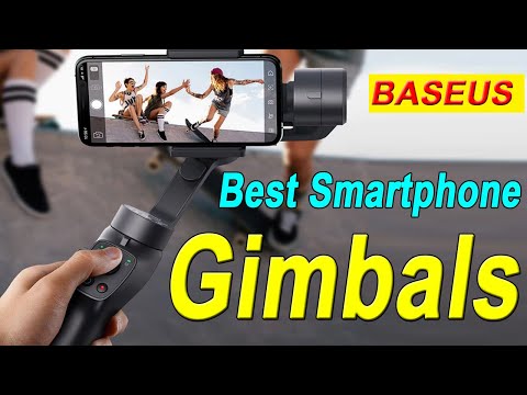 Best Smartphone Gimbals Stabilizers for 2022 | Baseus Bluetooth Selfie Stick 3 Axis!