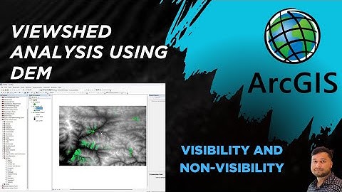 Arc GIS Tutorial | How to Perform Viewshed Analysis using DEM in ArcGIS | Viewshed Analysis 