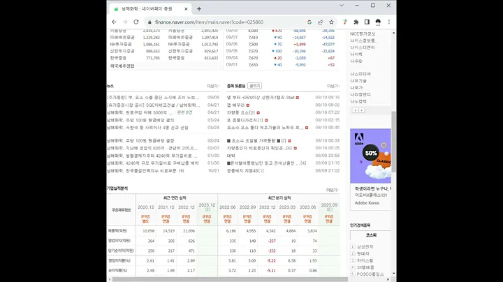 025860남해화학 주가 전망 및 차트 분석