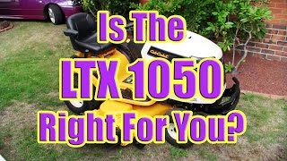 my cub cadet riding mower review overview ltx 1050 cub cadet lawn tractor series 1000 ltx1050