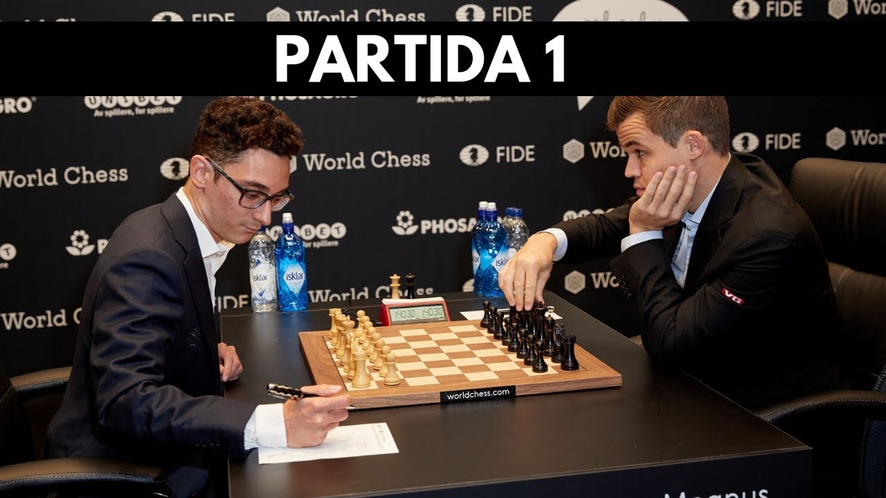 Campeonato Mundial de Ajedrez 2018 Carlsen vs Caruana Partida 1
