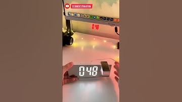 This Alarm Clock Projects Time on Your Ceiling! 😲 | Best Projection Alarm Clock 2025 #shotrs