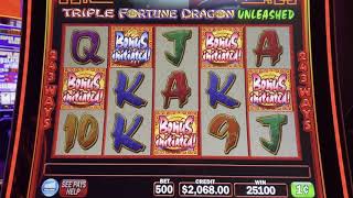 Bonuses only on Triple Fortune Dragon Unleashed... trying to get a nice profit for my Birthday 