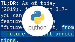 How do I type hint a method with the type of the enclosing class?