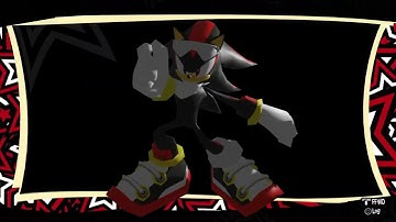 Shadow the Hedgehog Blender Test Animation