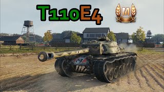 How to play WoT with T110E4 (commented replay)