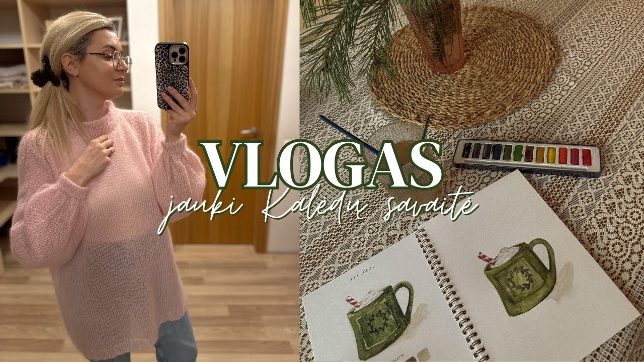vlogas🎄jauki Kalėdų savaitė🎅