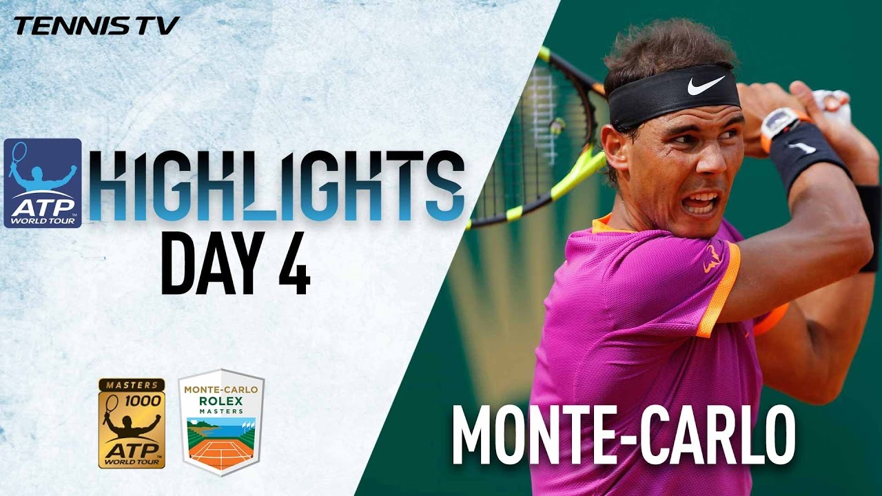 Monte-Carlo Highlights Nadal, Murray, Wawrinka Advance On Wednesday