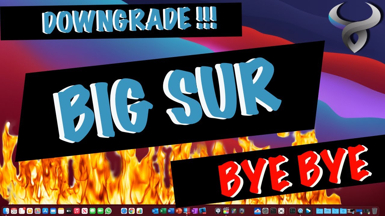 How to downgrade from Big Sur to Catalina - YouTube