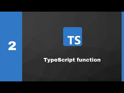 #2 function TypeScript,   TypeScript, Frontend, Crash Course, Take it easy