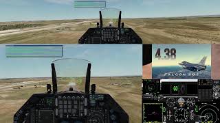 FALCON BMS 4.38 // BLAKANS // SCAR // SEARCH AND DESTROY ENEMY TARGETS