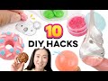 10 craft hacks with everyday items water bubbles bath clay candy paint and more