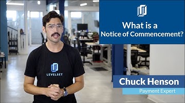 What is a Notice of Commencement?