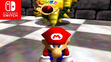 Super Mario 64 B3313 v1.0 (Switch) - 100% Walkthrough Part 46 Gameplay - Bowser