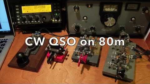 CW QSO (Morse Code)