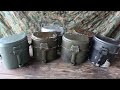 【完全解説】ドイツ軍飯盒 実物とレプリカの違い / 使い勝手や性能比較 / Comparison of  German army mess kit original and replica
