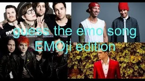 Guess The Emo Song EMOji Edition (also could be for crankthatfrank ?)