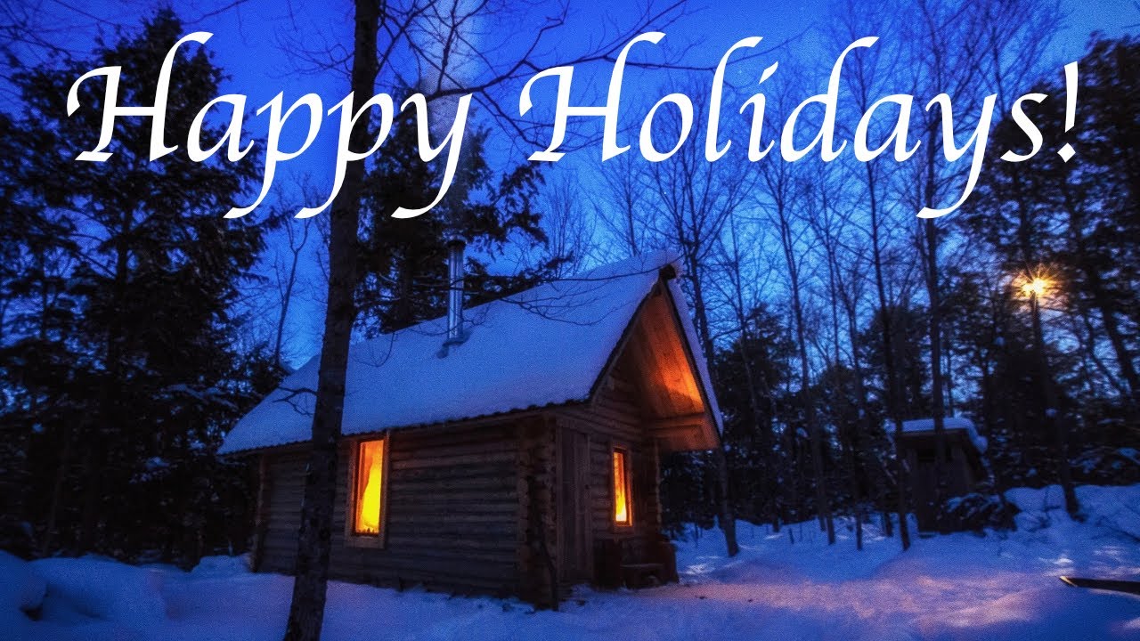 Happy Holidays & Merry Christmas | Music, Wildlife and Drone, Nature and Relaxation